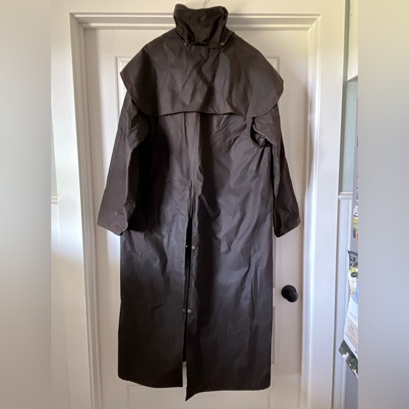 Outback Trading Company Limited Vintage waterproof full-length oiled slicker - Picture 8 of 16